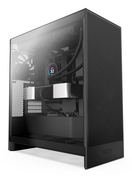 NZXT H7 Flow 2024 -miditornikotelo, musta