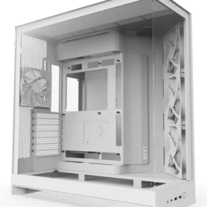 NZXT H9 Flow -miditornikotelo ikkunalla, Valkoinen