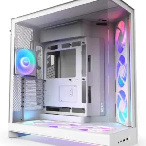 NZXT H9 Flow RGB+ (2025) - miditornikotelo, Valkoinen