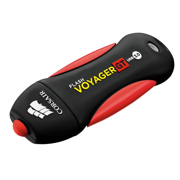 Corsair 512 Gt Flash Voyager GT USB 3.0 -muistitikku, Musta/Punainen