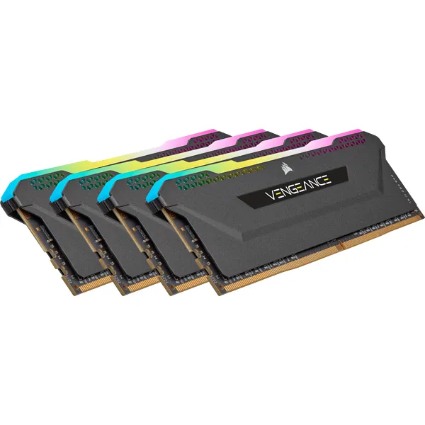 Corsair Vengeance RGB Pro SL 32 Gt (4 x 8 GB) DDR4 3600 MHz, CL18 -muisti, Musta