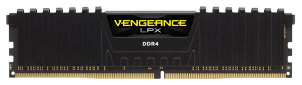 Corsair Vengeance LPX 16 Gt (2 x 8 Gt) DDR4 2133 MHz, CL13 -muisti, Musta