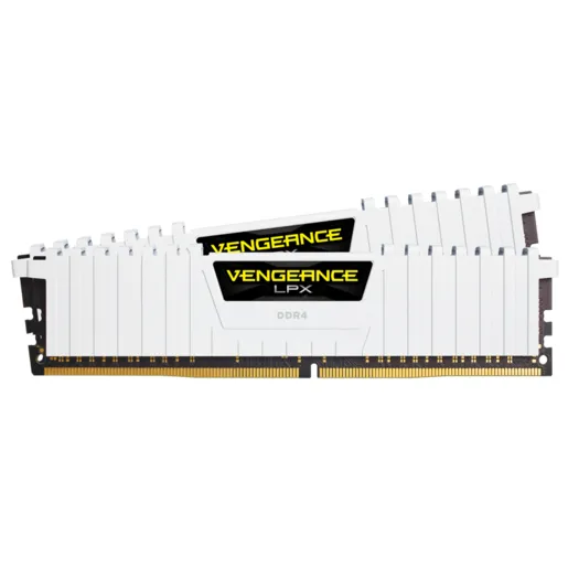 Corsair Vengeance LPX 16 Gt (2 x 8 Gt) DDR4 2666 MHz, CL16 -muisti, Valkoinen