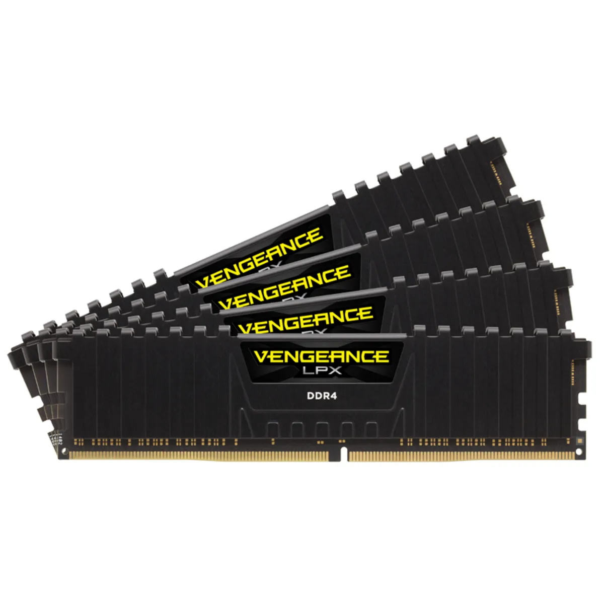 Corsair Vengeance LPX 32 Gt (4 x 8 Gt) DDR4 3600 MHz, CL18 -muisti, Musta