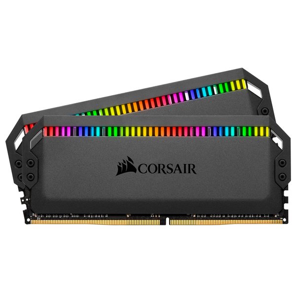 Corsair Dominator Platinum RGB 32 Gt (2 x 16 Gt) DDR4 3200MHz, CL16 -muisti, Musta