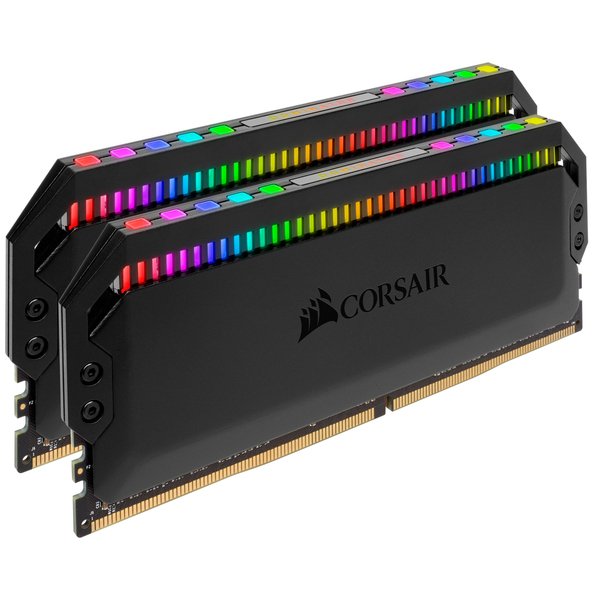 Corsair Dominator Platinum RGB 32 Gt (2 x 16 Gt) DDR4 3466 MHz, CL16 -muisti, Musta