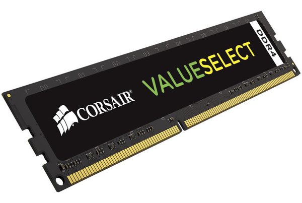 Corsair Value Select 8 Gt (1 x 8 Gt) DDR4 2133 MHz, CL15 -muisti, Musta