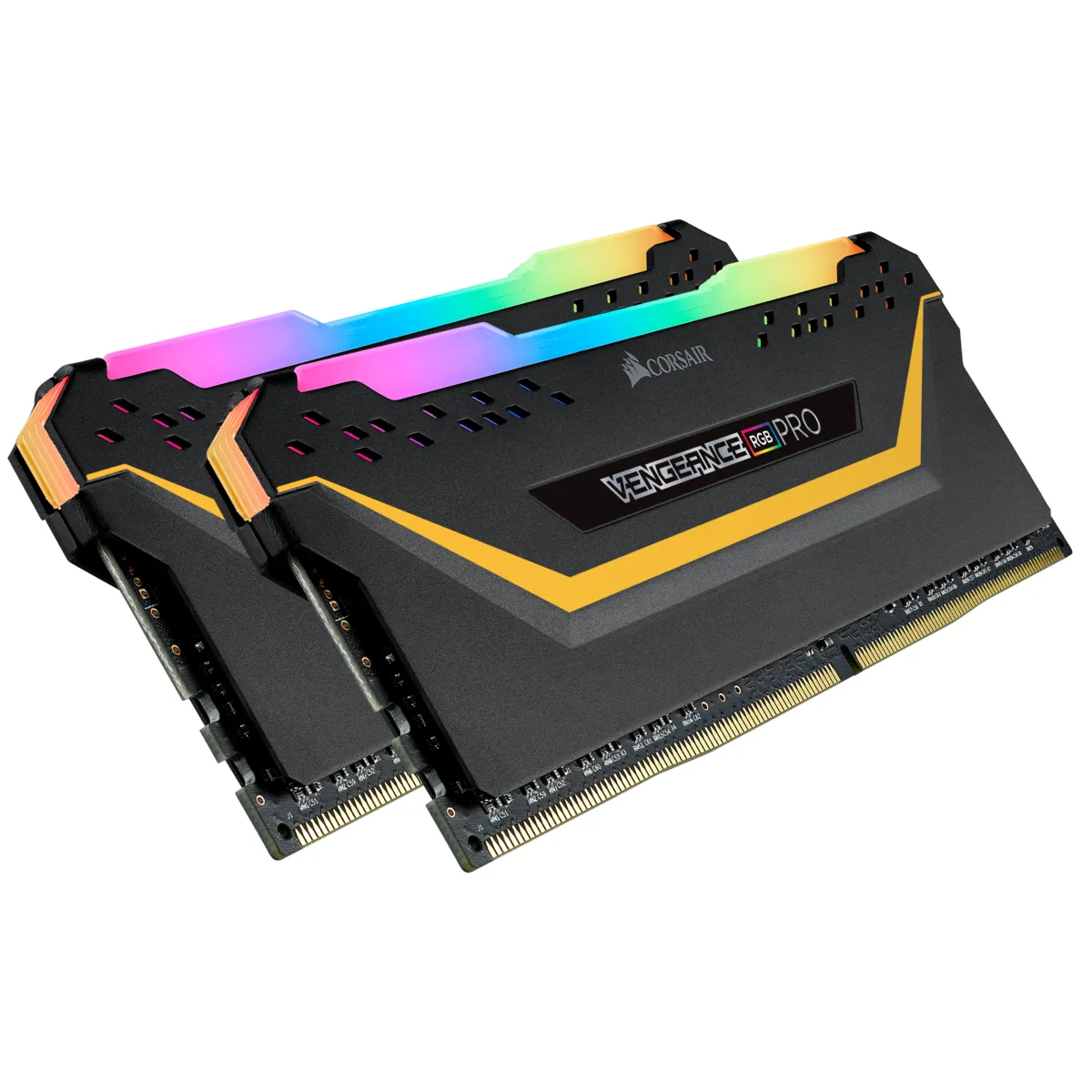Corsair Vengeance RGB Pro 16 Gt (2 x 8 Gt) DDR4 3200MHz, CL16 -muisti, Musta