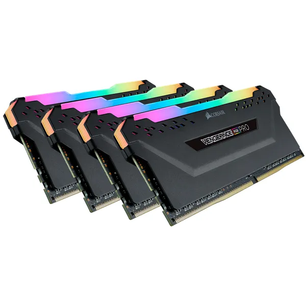 Corsair Vengeance RGB Pro 64 Gt (4 x 16 Gt) DDR4 3600 MHz, CL18 -muisti, Musta
