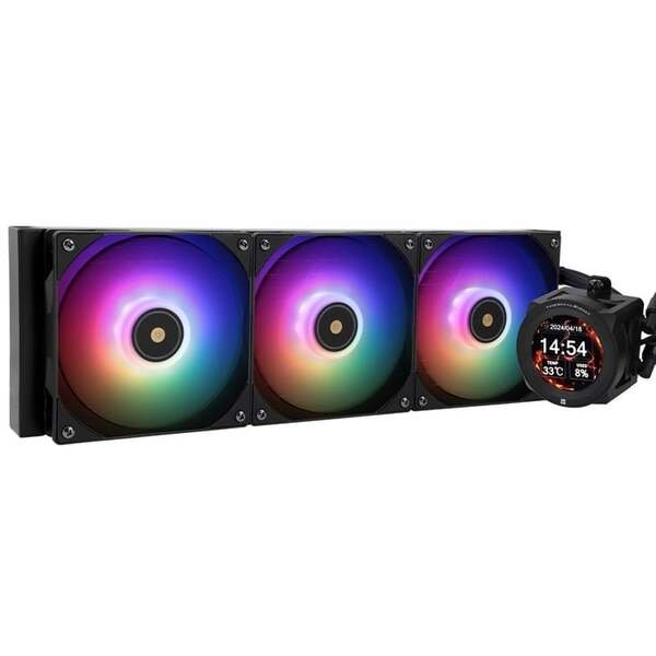 Thermalright Core Vision 360 ARGB -nestejäähdytysjärjestelmä, musta