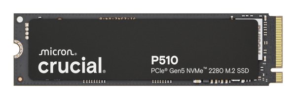 Crucial® P510 2TB PCIe Gen5 NVMe 2280 M.2 SSD NVMe M.2