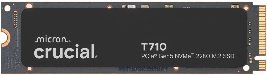 Crucial T710 2 TB, PCI Express 5.0, M.2 -SSD-levy