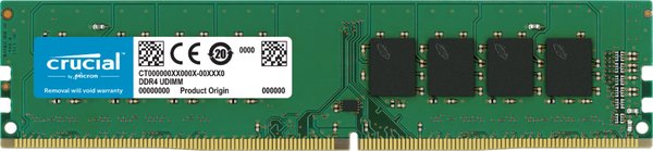 Crucial 2-32GB DDR4-3200 UDIMM 1.2V CL22