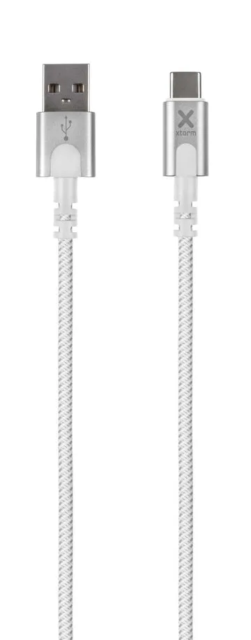 Xtorm Premium USB to USB-C -kaapeli, 3m, Valkoinen