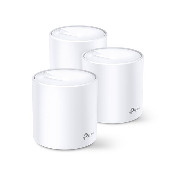 TP-Link Deco X60, AX3000, Dual-Band, Wi-Fi 6 -Mesh-järjestelmä, 3-pack