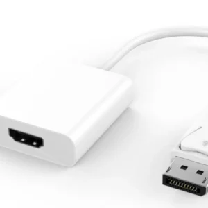 MicroConnect Adapter Displayport-HDMI M-F -adapteri, Valkoinen