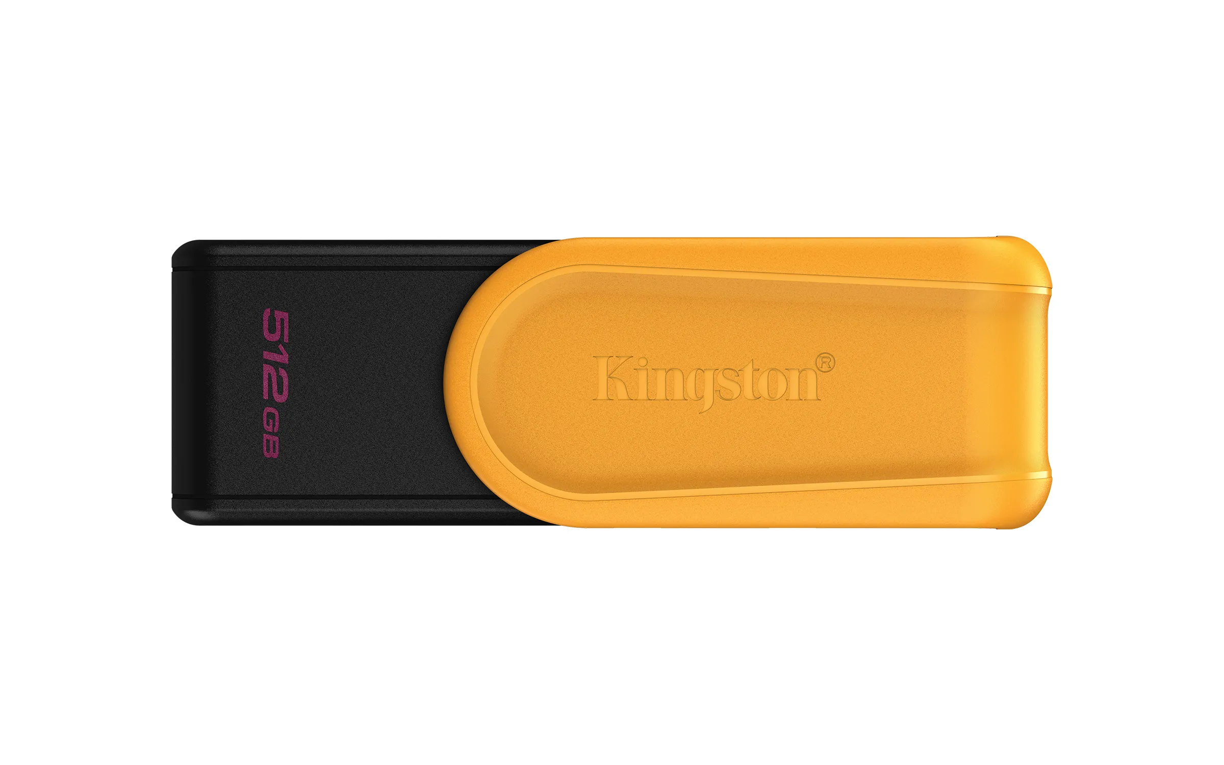 Kingston DataTraveler Exodia S 512 GT USB 3.2 Gen 1x1 -muistitikku, musta, Keltainen