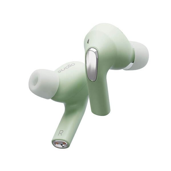 Sudio E2 True Wireless ANC -langattomat nappikuulokkeet, jade