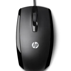 HP X500 Wired Mouse -hiiri, Musta