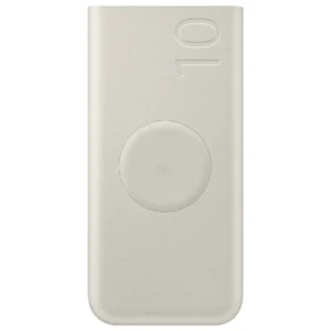 Samsung 10000mAh, 25W -varavirtalähde langattomalla latauksella, beige