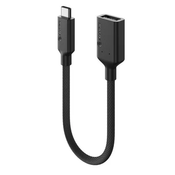 ALOGIC Elements PRO 10cm USB-C till USB-A adapter