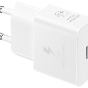 Samsung 25W USB-C GaN -virtalähde, valkoinen
