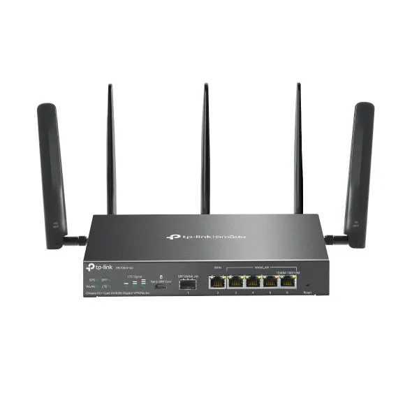 Omada 4G+ Cat6 AX3000 Gigabit VPN RouterPORT: 1× Gigabit