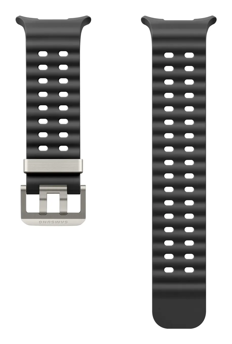Samsung Galaxy Marine Band -ranneke, Watch Ultra, tummanharmaa
