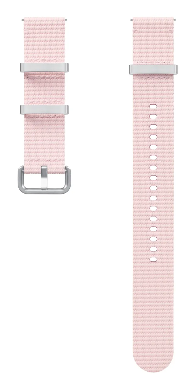 Samsung Galaxy Athleisure Band -ranneke, Watch 4 / 5 / 6 / 7, vaaleanpunainen
