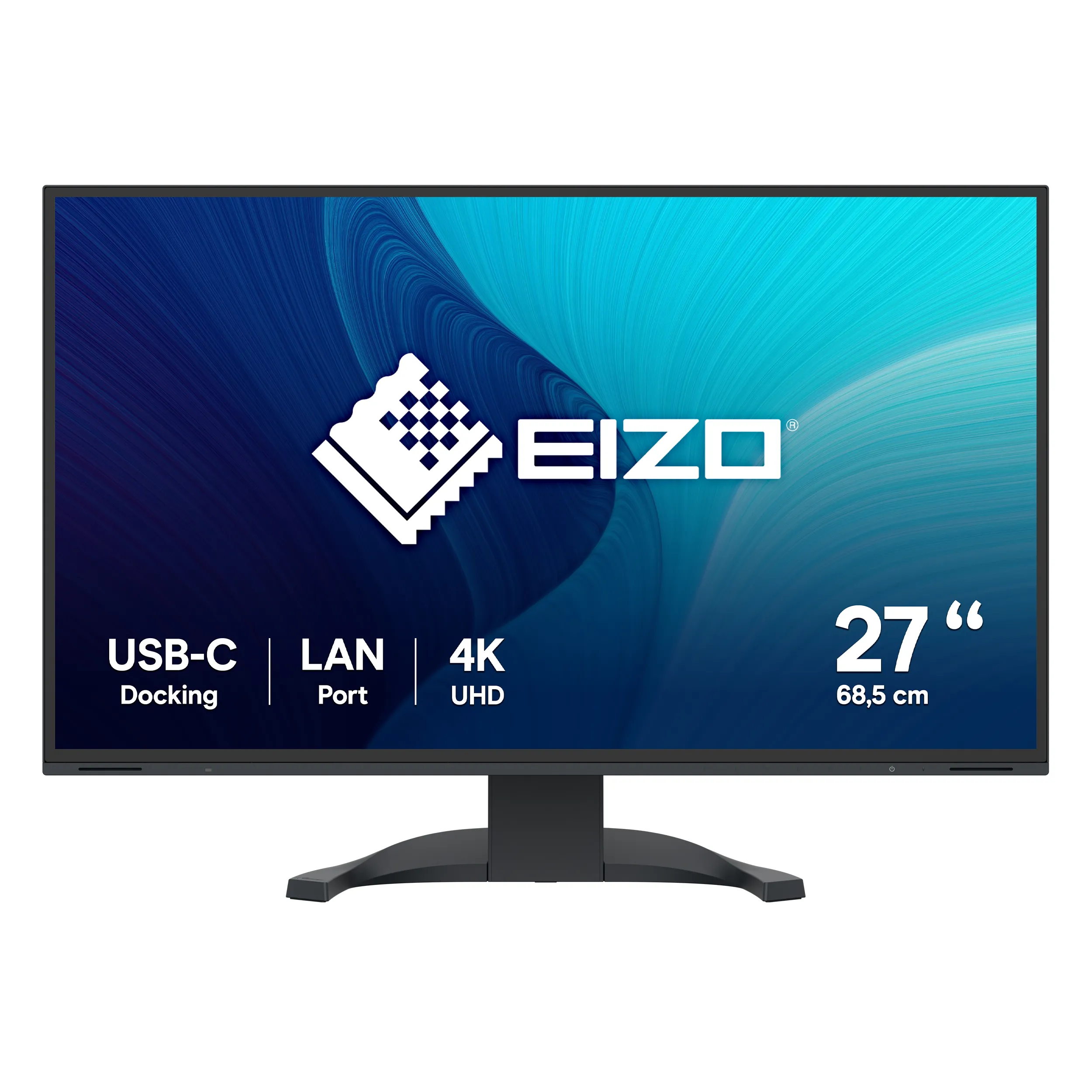 EIZO 27" FlexScan EV2740X-BK 4K UHD, IPS -näyttö