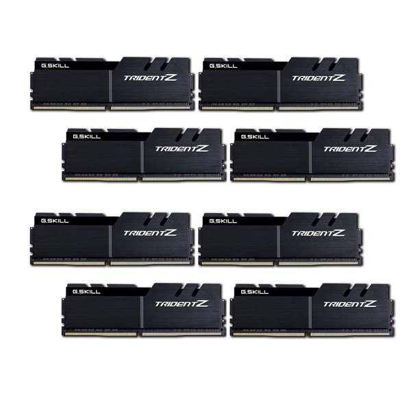 G.Skill Trident Z 128 Gt (8 x 16 Gt) DDR4 3600 MHz, CL17 -muisti, Musta