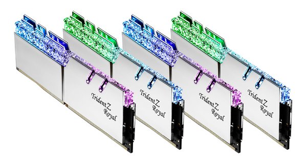 G.Skill Trident Z Royal 64 Gt (4 x 16 Gt) DDR4 3600 MHz, CL16 -muisti, Hopea