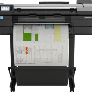 HP DesignJet T830 - 24" monitoimitulostin - väri - mustesuihku - 610 x 2770 mm (alkuperäinen) - Rulla (61 cm) (media) - jopa 0.43 min/sivu (tulostus)