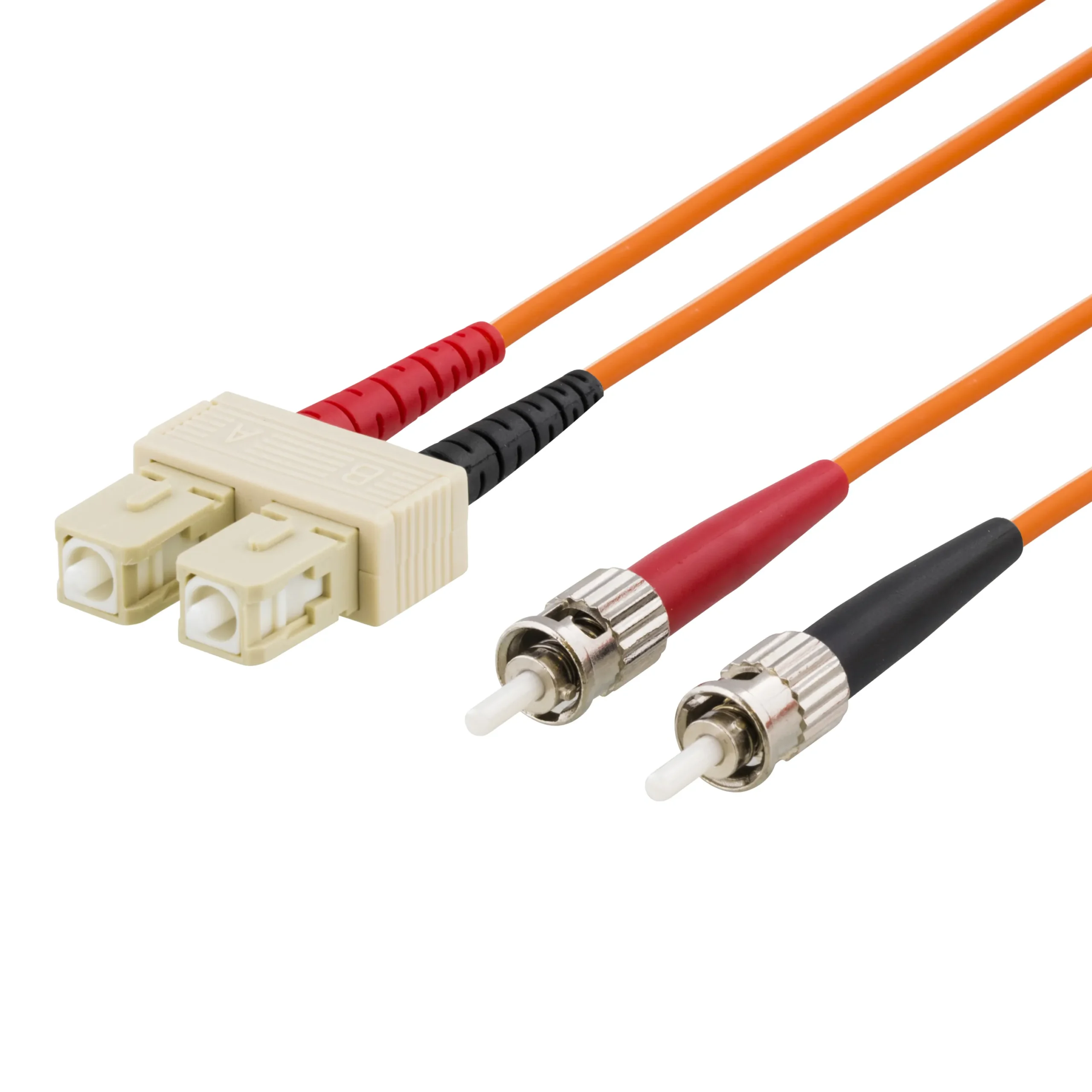 Kuitukaapeli ST=>SC Duplex, multimode 10m