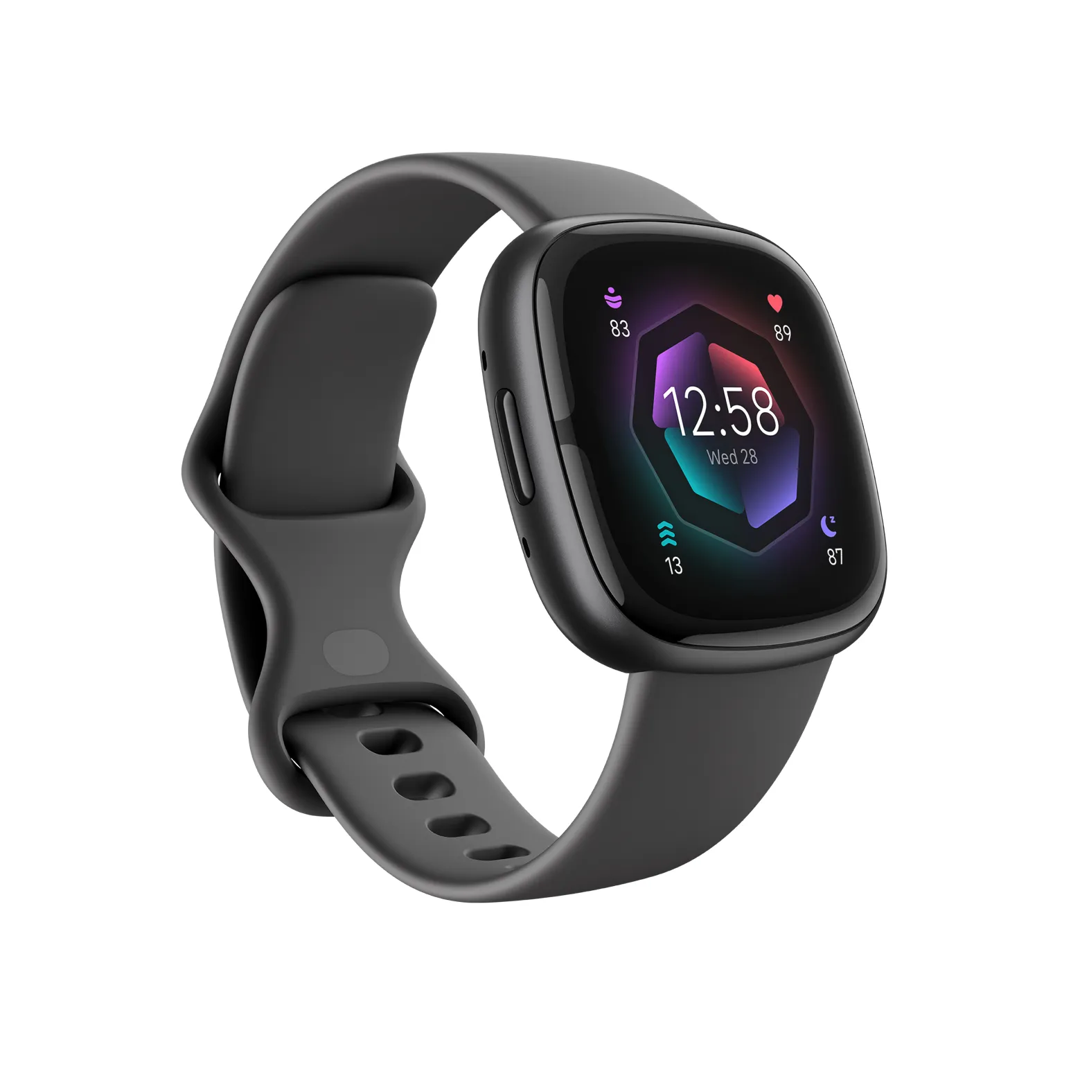 Fitbit Sense 2 -älykello, Shadow Grey/Graphite