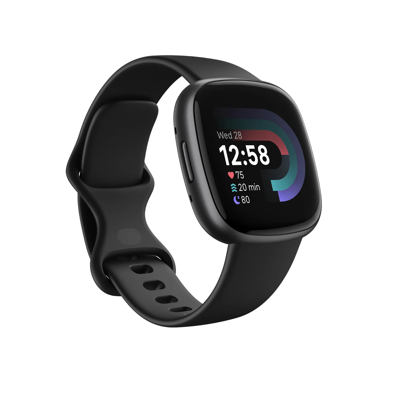 Fitbit Versa 4 -älykello, Black/Graphite