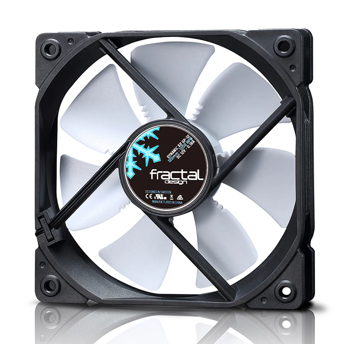 Fractal Design Dynamic X2 GP-14, 140mm -kotelotuuletin, musta