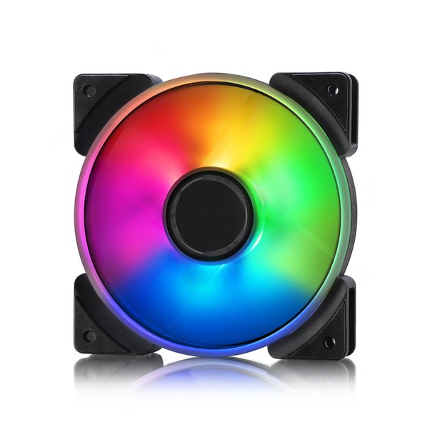 Fractal Design Prisma AL-12, 120mm,  ARGB PWM -kotelotuuletin, Musta