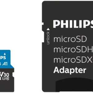 Philips Micro SDXC Card 128GB Class 10 UHS-I U3 incl. Adapter