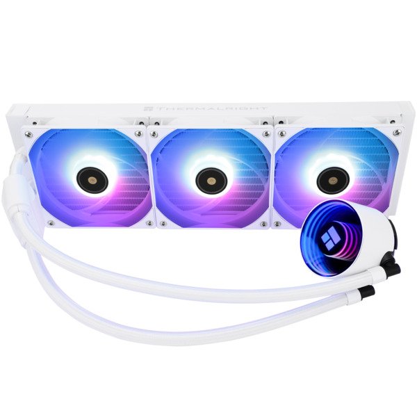 Thermalright Frozen Notte V2 360 ARGB AIO -nestejäähdytysjärjestelmä, Valkoinen