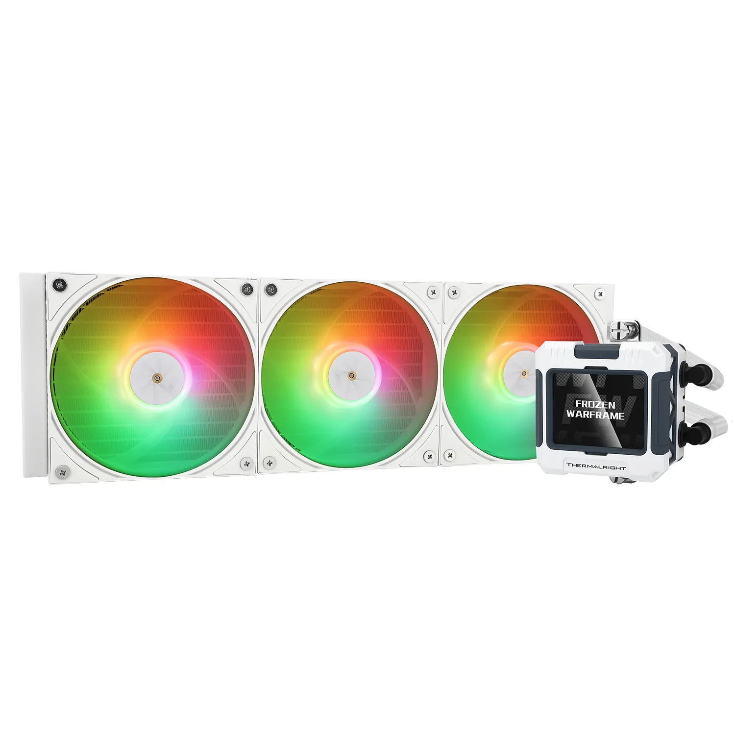 Thermalright Frozen Warframe 360 White  ARGB - LCD