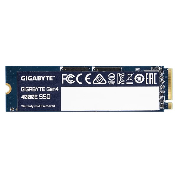 Gigabyte Gen4 4000E 250 Gt, PCIe 4.0, M.2 -SSD-levy