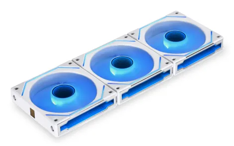 Lian Li UNI Fan IN 120 Triple reverse blade -tuuletin, Valkoinen