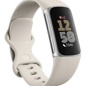 Fitbit Charge 6 -aktiivisuusranneke, porcelain