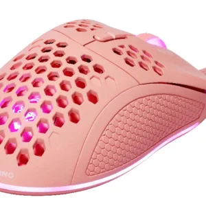 Deltaco Pink Line PM75, RGB -pelihiiri, pinkki