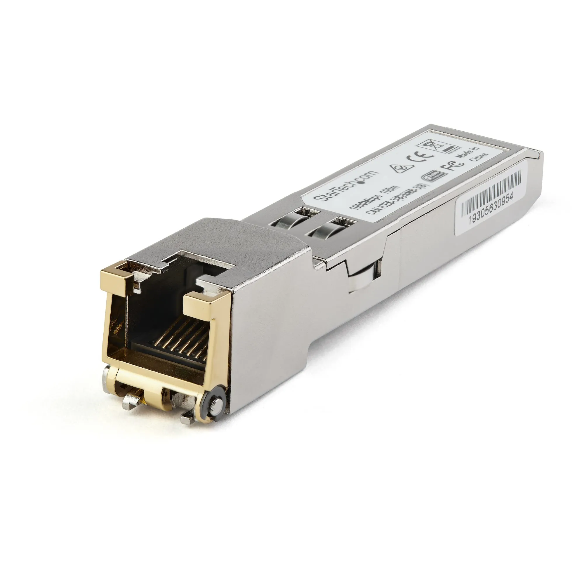 STARTECH.COM Cisco GLC-TE Compatible SFP Module - 1000BASE-T - SFP Copper Transceiver GLCTEST