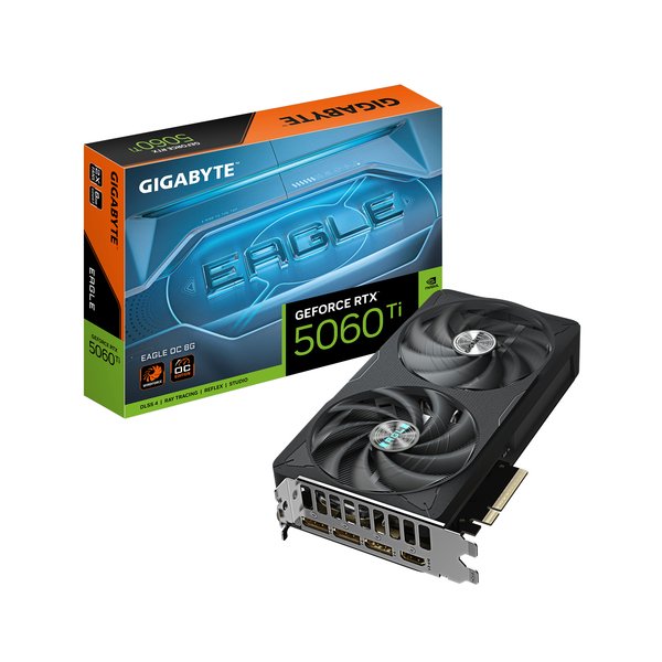 Gigabyte GeForce RTX 5060 Ti Eagle OC 8 Gt -näytönohjain