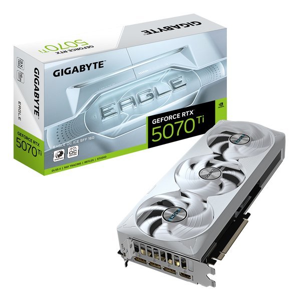 Gigabyte Geforce RTX 5070 Ti Eagle Ice OC 16 Gt -näytönohjain