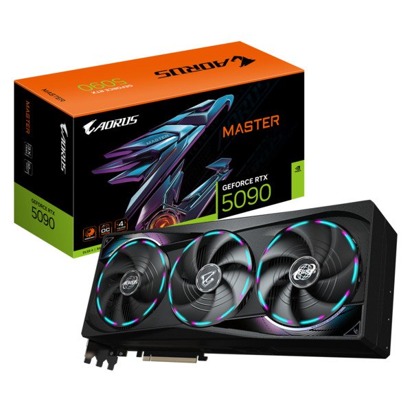 Gigabyte Geforce RTX 5090 Aorus Master 32 Gt -näytönohjain