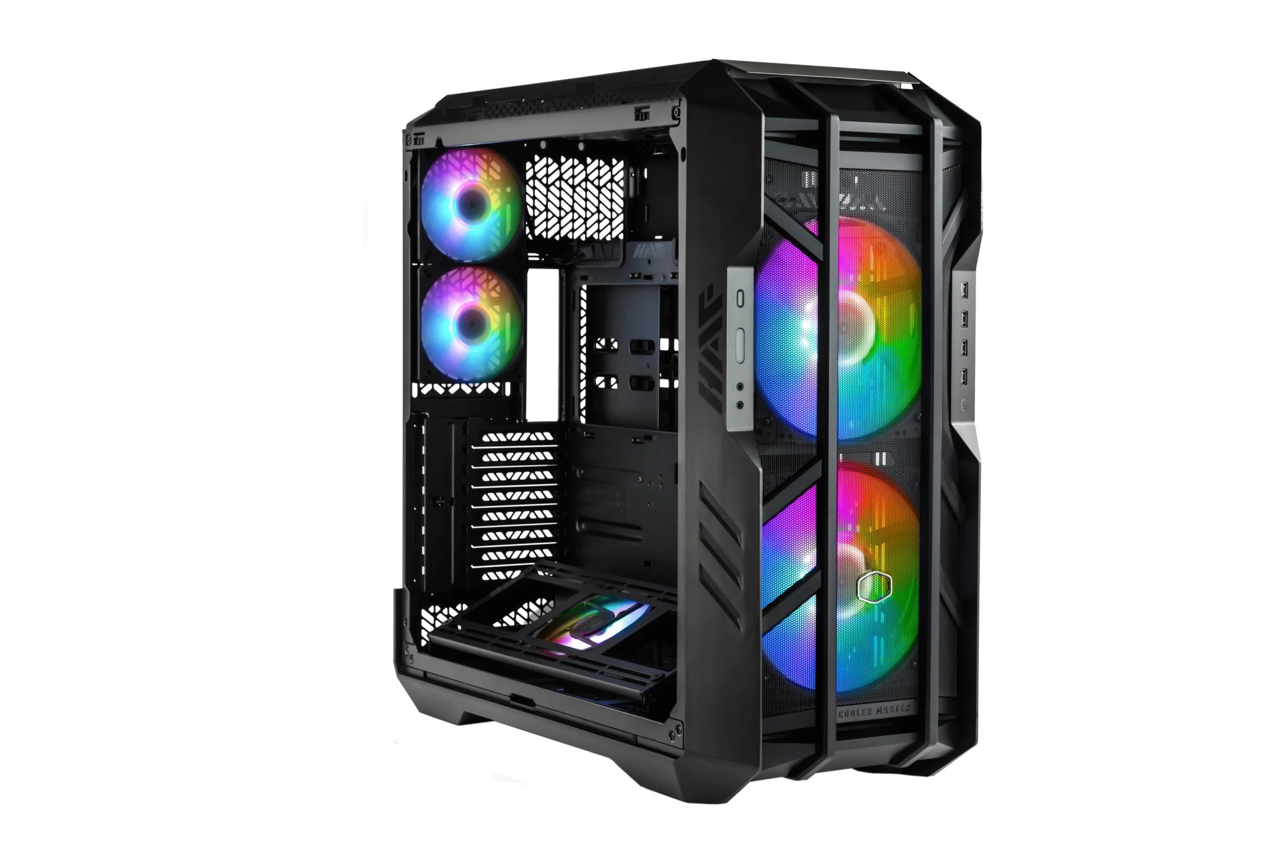 Cooler Master The Berserker - Full-tornikotelo, Harmaa, Titaani